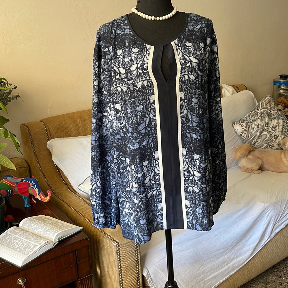 Kobi Halperin 100% silk blouse